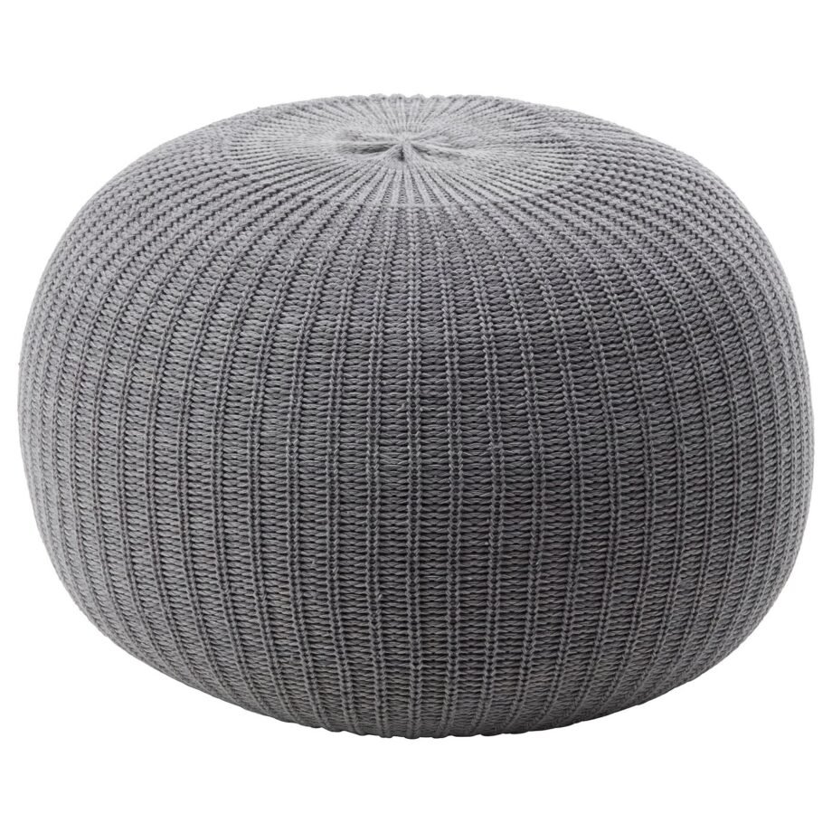 PuffSoft 1 – Pouffe, grey, 56 cm